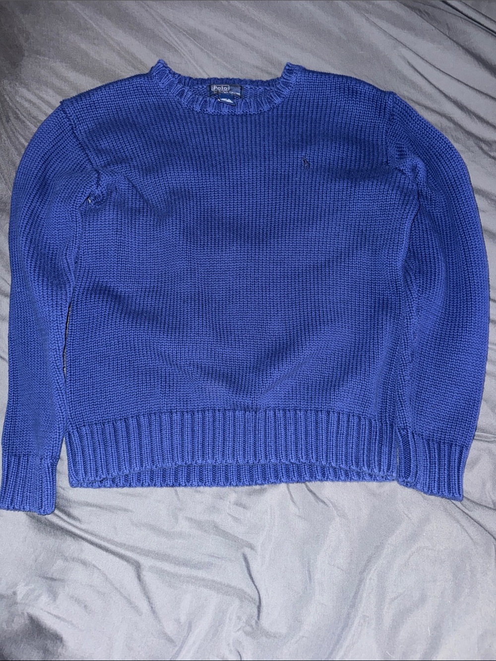 Polo by Ralph Lauren Men's Crewneck Sweater - Blue
